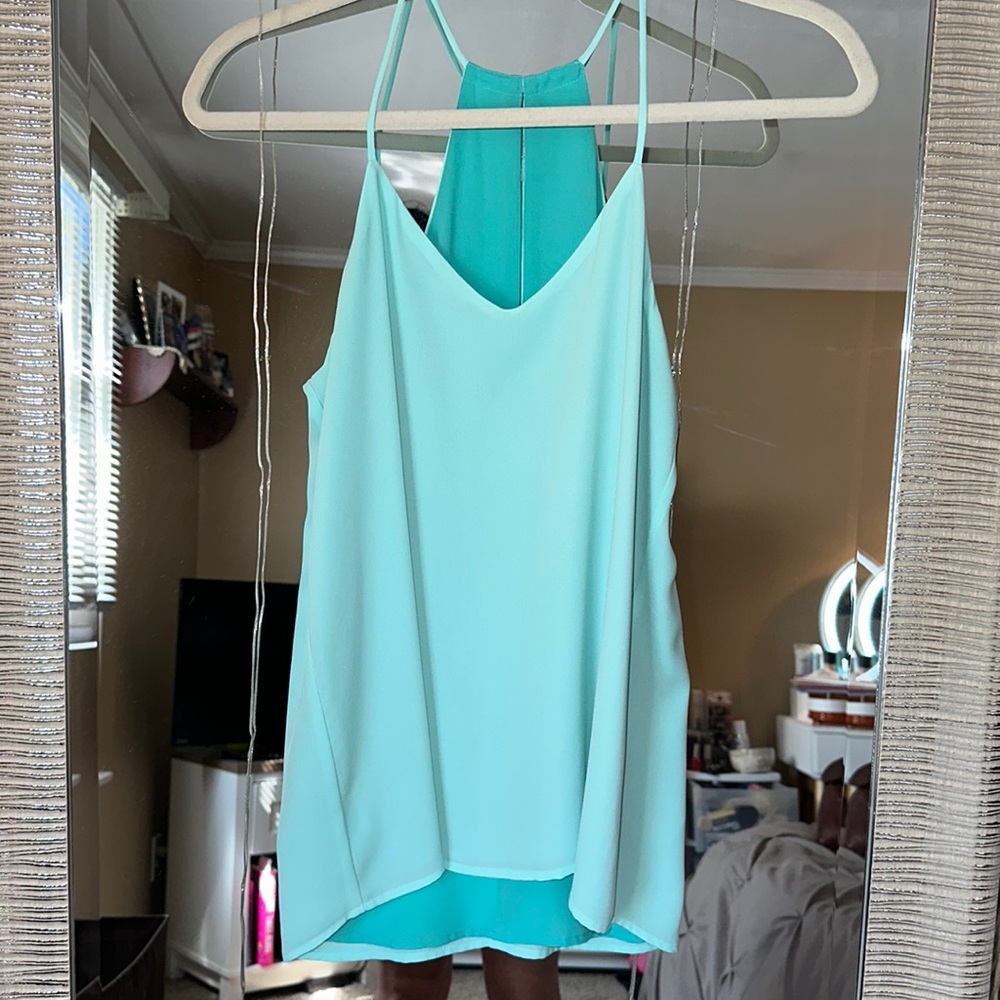 Express reversible dressy tank